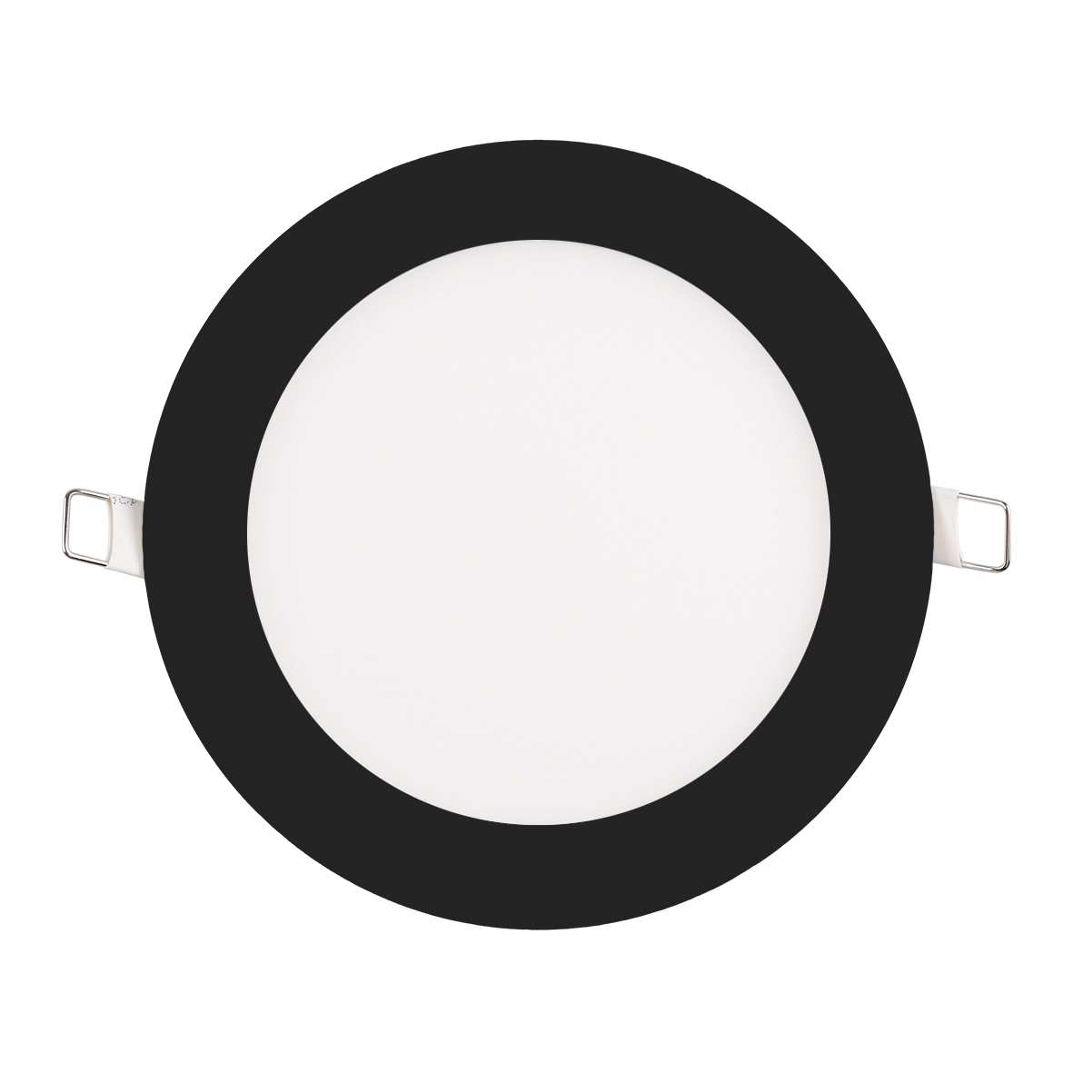 1501451845_LED Panel Flat 145 R IP44 schwarz SCCT dim C_Vorderseite